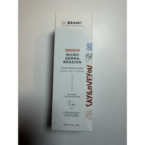 Dr BRANDT Advanced MICRO DERMABRASION FACE EXFOLIATOR 2.1oz NIB SEALED SPA GRADE